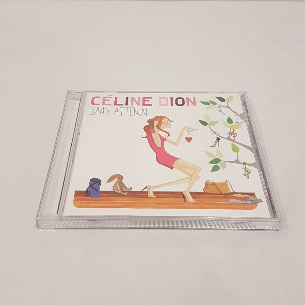 French CD Celine Dion Sans attendre Album